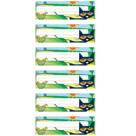 Teacher Created Resources Pete the Cat Nameplates, 36 Pieces, PK6 TCR63370